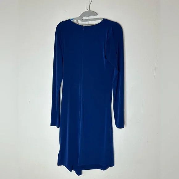 Michael Michael Kors Jersey Faux Wrap Dress Size Medium - Picture 5 of 6